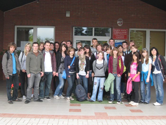 GvB-SchülerInnen (11b) und SchülerInnen aus Jerzykowo