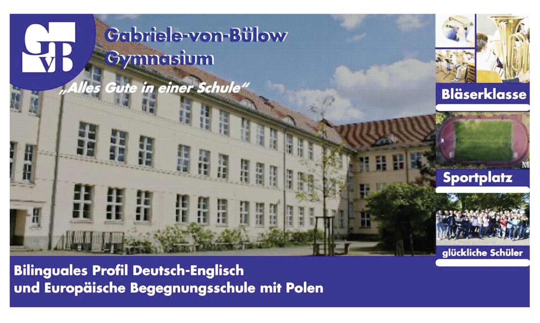 Werbeplakate / Gabriele-von-Bülow-Gymnasium