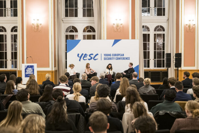 Young European Security Conference im GLS Campus in Berlin am 27. Februar 2026.
Foto: Stefanie Loos/ Schwarzkopf Stiftung Junges Europa